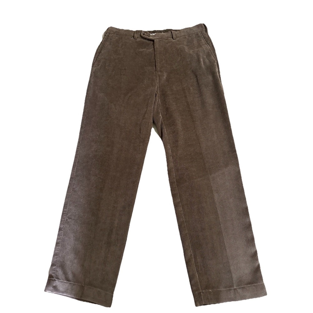 Peter Millar Brown Cordoroy Pants Size 34 29"